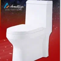 توالت فرنگی آرمیتاژ مدل اورست سایز بزرگ پشتی بلند|لوازم سرویس بهداشتی|تبریز, |دیوار