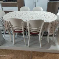 میز نهار خوری 6 نفره