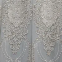 دوتاپرده پنل دارتمیز وسالم به طول 2مترو70 وعرض3/5