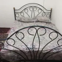 تخت خواب دو نفره فرفورژه