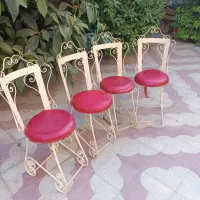 صندلی باغی فلزی بسیار محکم و سنگین