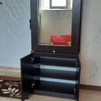 جاکفشی و رخت آویز آینه‌دار ایستاده|جاکفشی، کمد، دراور|اردبیل, |دیوار