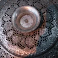 سینی مسی قدیمی آنتیک عتیقه شب چله|کلکسیون اشیاء عتیقه|مشهد, شهید بهشتی|دیوار