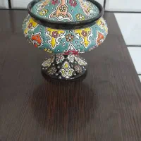 گلدان و شکلات خوری میناکاری