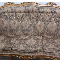 مبل ۹نفره استیل با چوب گردو دو میزبان دارد|مبلمان خانگی و میز عسلی|ساری, |دیوار