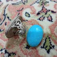 انگشتر فیروزه نیشابوری|جواهرات|سراوان, |دیوار