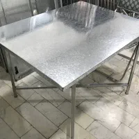 میز گالوانیزه میز کار فلزی میز شام