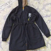 کت مشکی رنگ وکت آستر دارشطرنجی