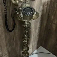 تلفن برنجی پایه دار