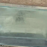 آکواریوم شیشه خم کاملا سالم