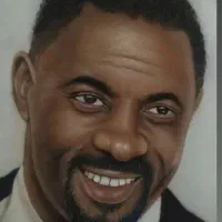 طراحی چهره سیاه قلم و رنگ روغن|تابلو، نقاشی، عکس|مشهد, شهید فرامرز عباسی|دیوار