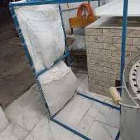 خمیرپهن کن و تنور فلزی ۸نونه|ظروف پخت‌وپز|مسجد سلیمان, |دیوار