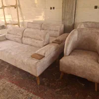 مبل ۸ نفره .نو .رنگ بندی به سلیقه  مشتری