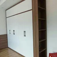 کمد دیواری و تخت خواب