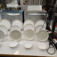 سرویس آرکوپال پارس اوپال گلدن ۶نفره طرحهای جدید|ظروف سرو و پذیرایی|قم, نیروگاه|دیوار