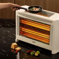 بخاری برقی 6 شعله فن دار OTEK(گرمای جنوب)