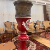 قلیان قاجاری تنگ اصل فرانسه میانه قاجاراتوی المانی|کلکسیون اشیاء عتیقه|تبریز, |دیوار