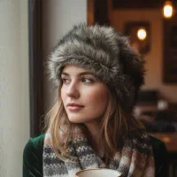 کلاه روسی دست دوز با رنگ دلخواه شما