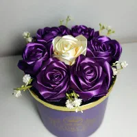 گل روبانی هدیه روز مادر|گل مصنوعی|کاشان, پا نخل|دیوار