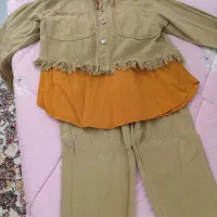 سه تیکه کتون 2یا 3باربیشترنپوشیده ویک سرهمی|لباس|گلبهار, شهر جدید گلبهار|دیوار