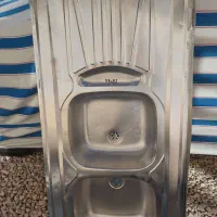 سینک استیل جنس خوب 120در 60سانت