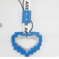 آویز قلب شاخ دار