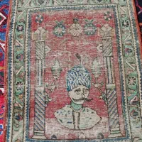 فرش  تابلو دستباف قدیمی