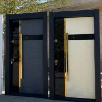 درب ضدسرقت ضد سرقتنspl،رویه فلز،ترمو وود، شیشه خور