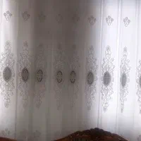 پرده کارشده وزیباوسالم  به طول 6 متر مخصوص پذیرایی