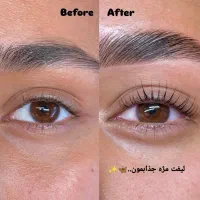 مدل اکستنشن مژه و لیفت و لمینت ابرو|خدمات آرایشگری و زیبایی|اصفهان, ملک‌شهر|دیوار