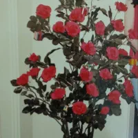 گل مصنوعی قدی