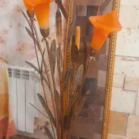 آباژور کنارمبلی برنزی