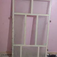 درب  پزیرای با پنجره|مصالح و تجهیزات ساختمان|ایذه, |دیوار