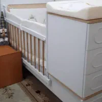 تخت کودک و نوجوان همراه دارور دارای ۳ کشو و ۱ کمد|تخت و صندلی بچه|تهران, صادقیه|دیوار