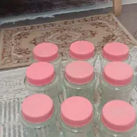 جا حبوبات شیشه ای