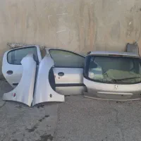 ۲۰۶ درب عقب درب جلو و گلگیر های جلو