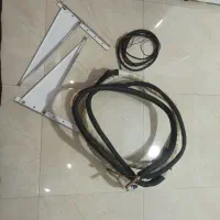 سیم فلزی کولر گازی اسپیلت 9000به همراه پایه فلزی