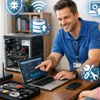 کلیه خدمات کامپیوتری در محل