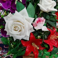 گل بزرگ رومیزی زیبا|گل مصنوعی|قم, شاد قلی|دیوار