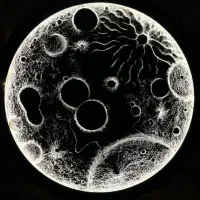 انواع تابلو‌ ماه|تابلو، نقاشی، عکس|سرپل ذهاب, |دیوار