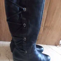 چکمه چرم طبیعی نو سایز ۳۹