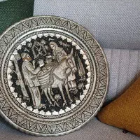 دیوار کوب مسی