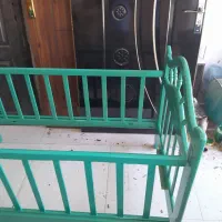 تخته خواب دوحالته تخت وگهواره نوزاد چوب راش