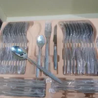 سرویس قاشق چنگال ۱۲۸ پارچه