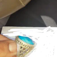 انگشتر فیروزه نقره دست ساز