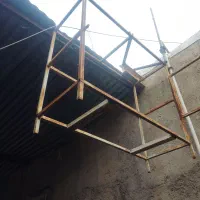 دوعدد قفسه کولر دوتیکه و پنجره ای