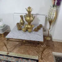 سماور و وسایل با میزفروش فوری