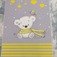 فرشینه ۴ونیم متری اتاق کودک|فرش|کرج, شهرک رازی (حصارک)|دیوار