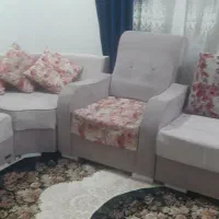 مبل تخت شو ۷ نفره|مبلمان خانگی و میز عسلی|اهواز, معین زاده|دیوار