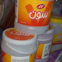 دبه ماست تمیز
